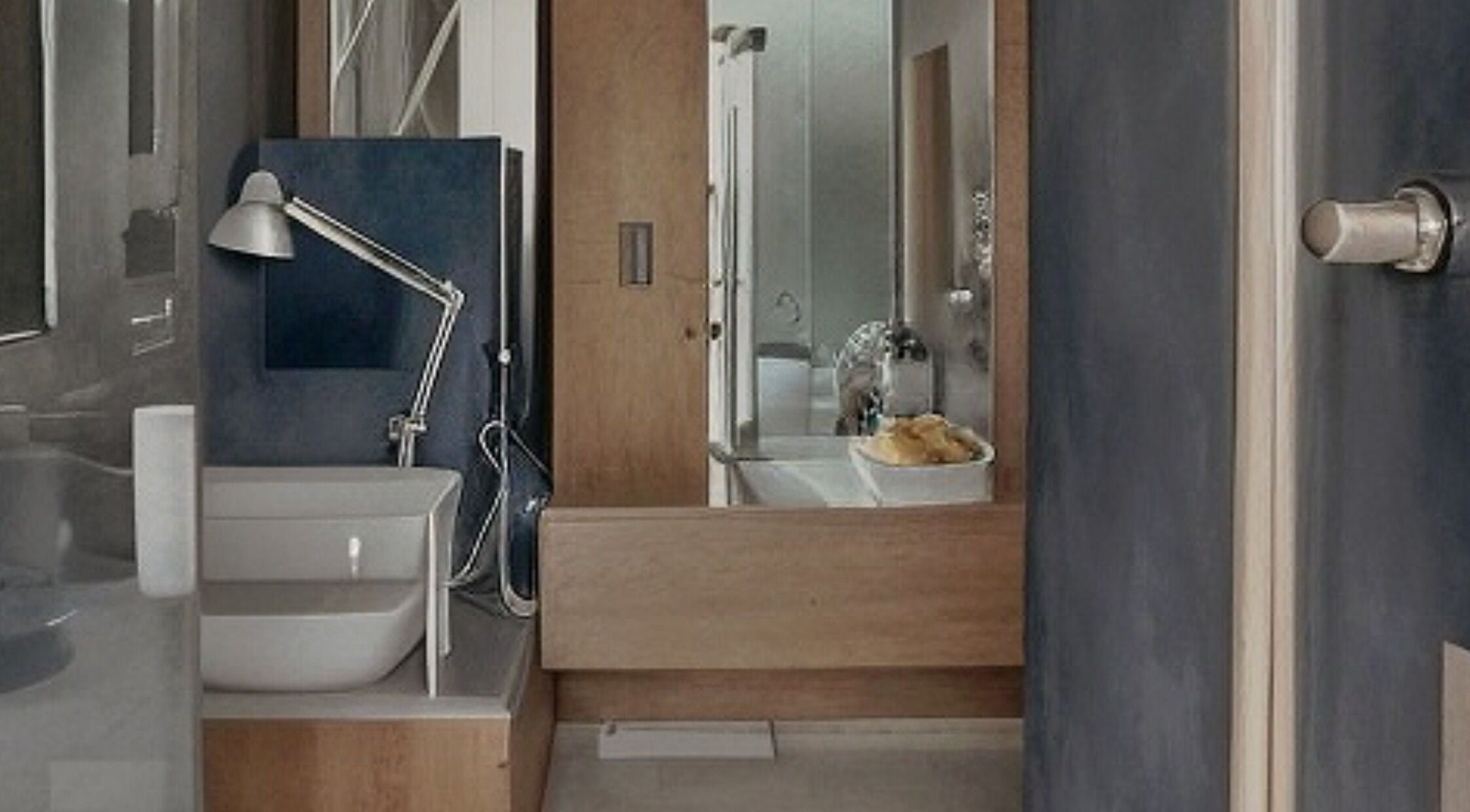 Interior modern la Terra Beauty, Chișinău, Chișinău, MD, cu design elegant de baie și detalii rafinate.