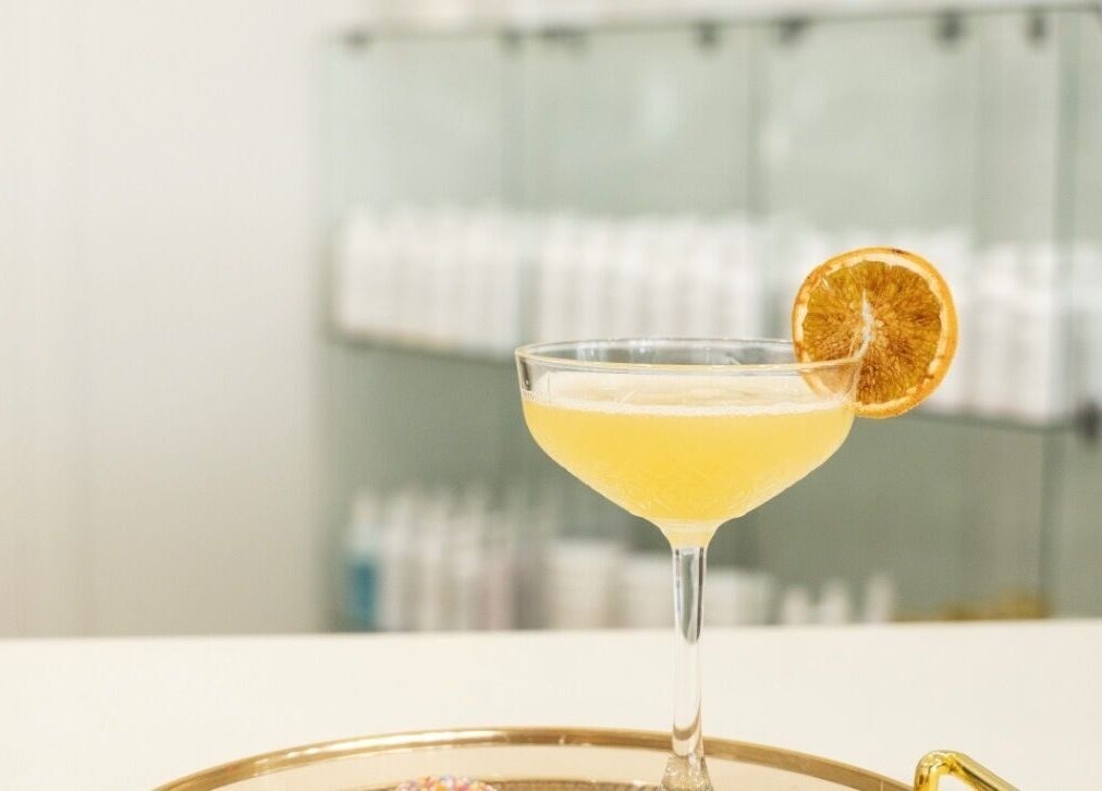 A stylish cocktail at Black Foxx Hair and Beauty, Charlestown, New South Wales, AU capturing elegance.