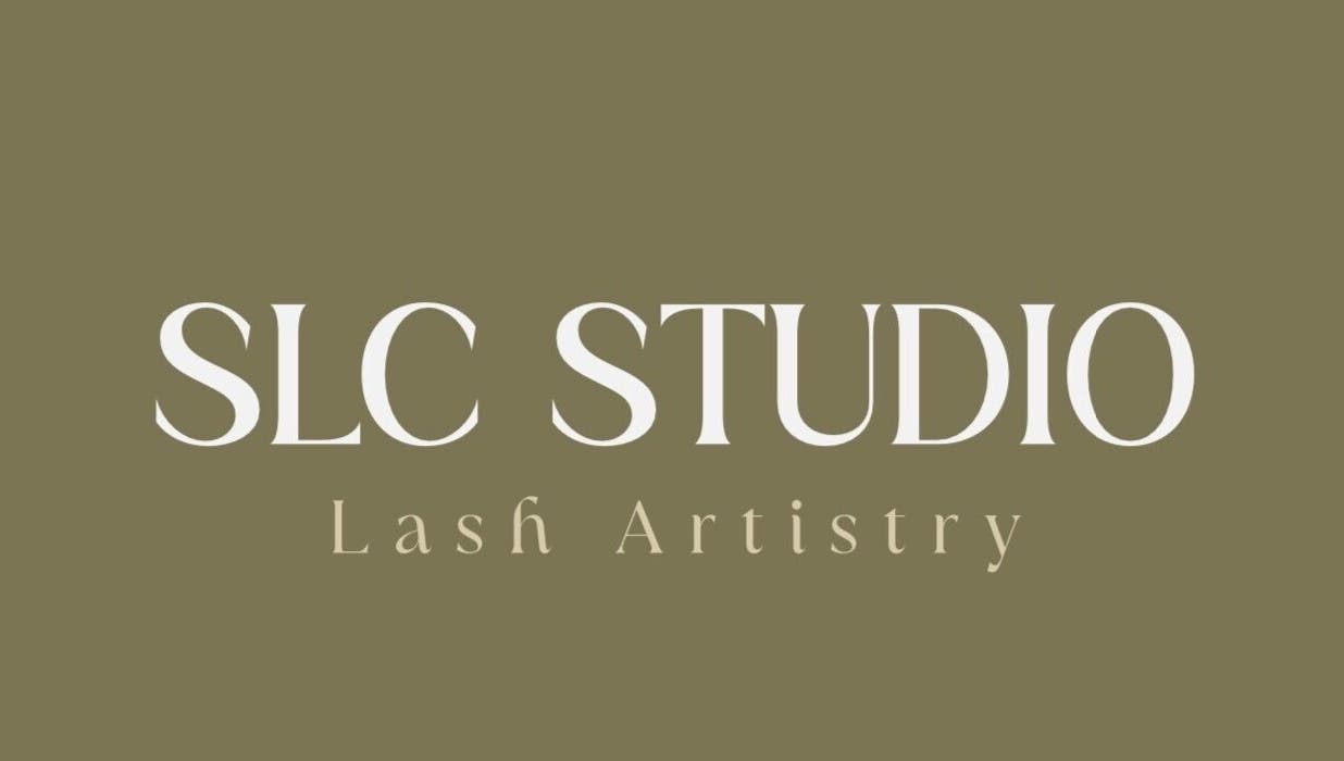Elegant logo of SLC Studio located in Ash Green, England, GB showcasing lash artistry services.