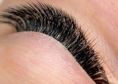 Close-up of stunning lash extensions at Lashcore | Somerset West, Cape Town, Western Cape, ZA.
