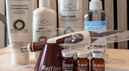 Premium skincare products at North East Cosmetics [Easington Village], Peterlee, England, GB.