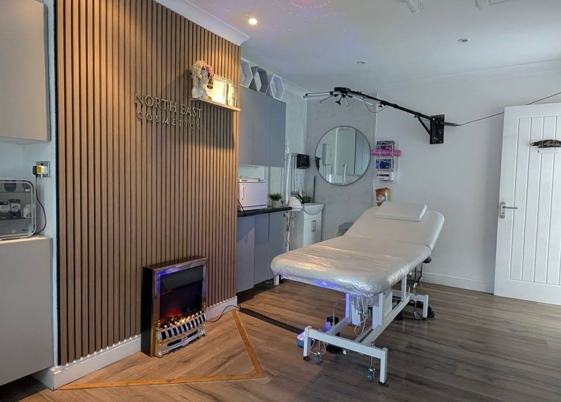 North East Cosmetics [Easington Village] offers a serene treatment room in Peterlee, England, GB.