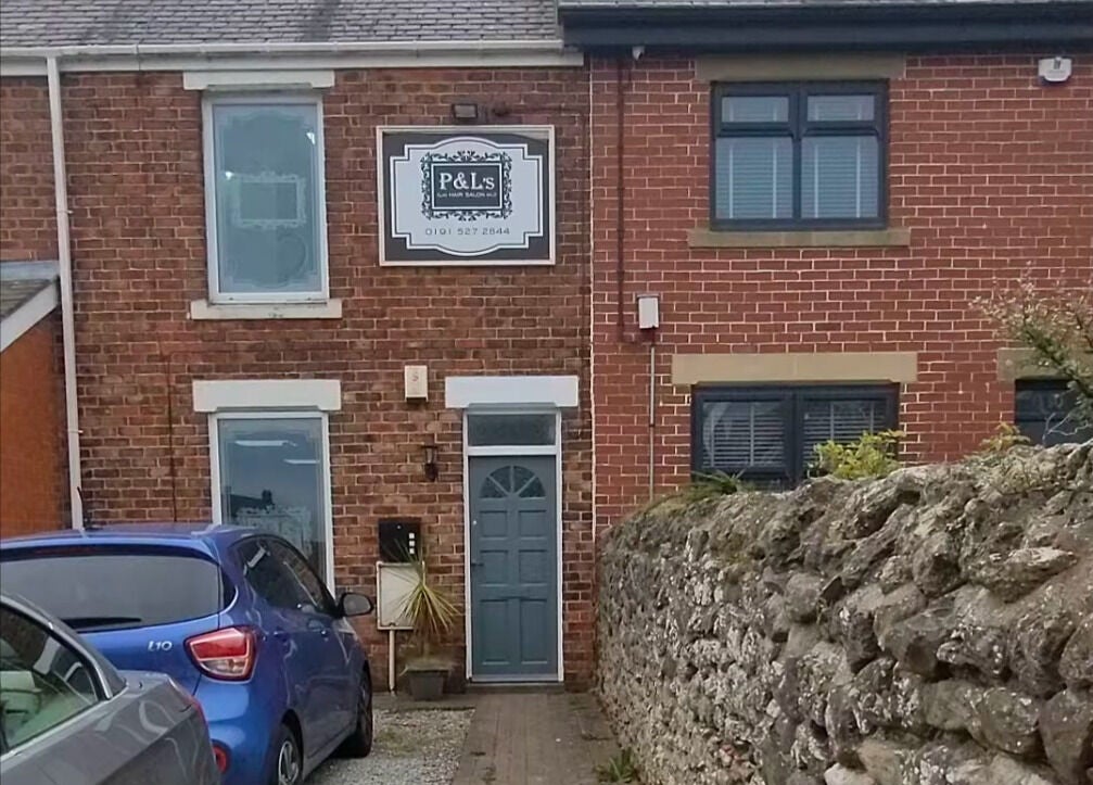 Front view of North East Cosmetics [Easington Village] located in Peterlee, England, GB, showcasing its welcoming entrance.