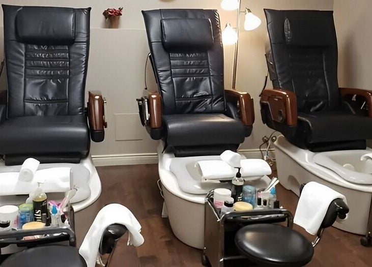 Luxurious pedicure chairs at Dream Nails and Spa, St. John's, Newfoundland and Labrador, CA.