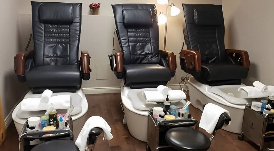 Luxurious pedicure chairs at Dream Nails and Spa, St. John's, Newfoundland and Labrador, CA.