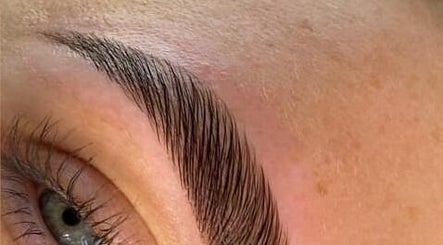 Close-up of well-groomed eyebrow at Muse - Ballyclare, Ballyclare, Northern Ireland, GB.