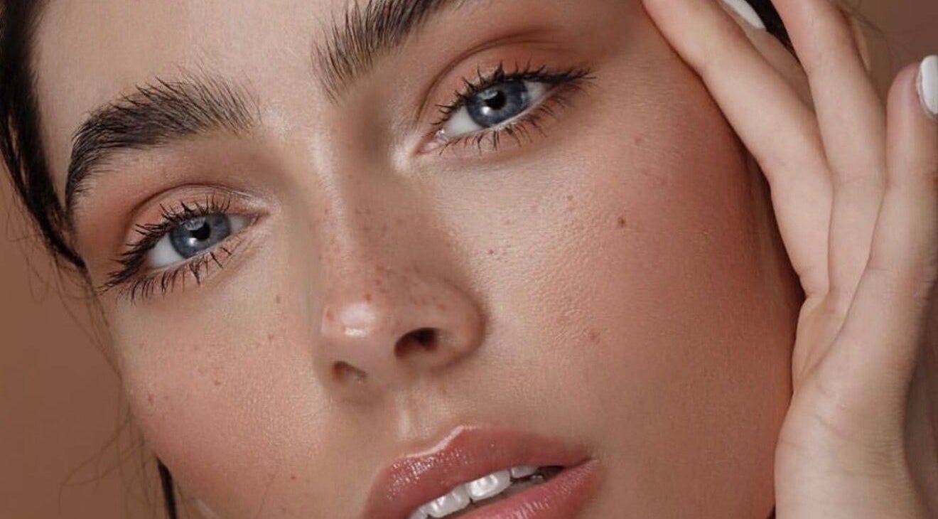 Close-up of natural brows at The Brow Fairy, Cannock, England, GB showcasing beauty and precision.