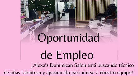 Job opportunity at Alexa’s Dominican Salon in Woodbridge Township, New Jersey, US. Apply now!