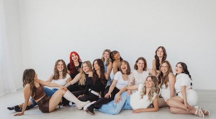 Fika Beauty West team joyfully gathered in Ottawa, Ontario, CA, highlighting a welcoming beauty experience.