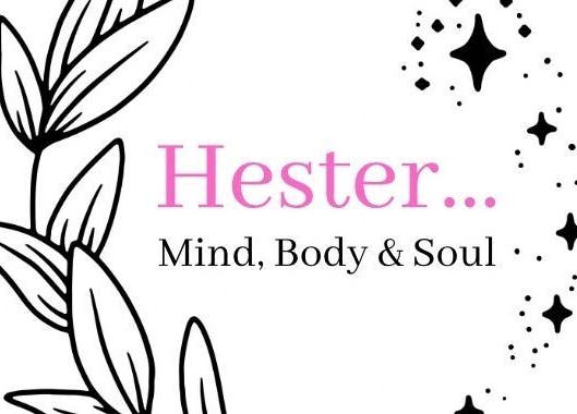 Hester Mind, Body and Soul logo with floral design, Weston-super-mare, England, GB.