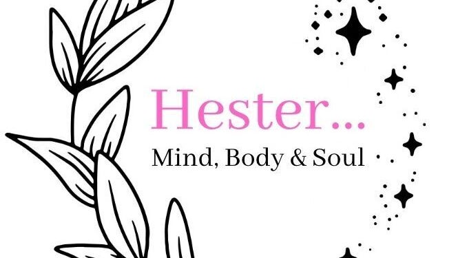 Hester Mind, Body and Soul logo with floral design, Weston-super-mare, England, GB.