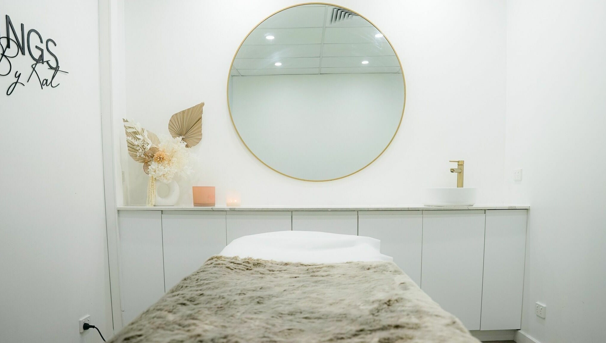 Elegant treatment room at Skin and Things By Kat - The Scalp Spa Bankstown in Bankstown, New South Wales, AU.