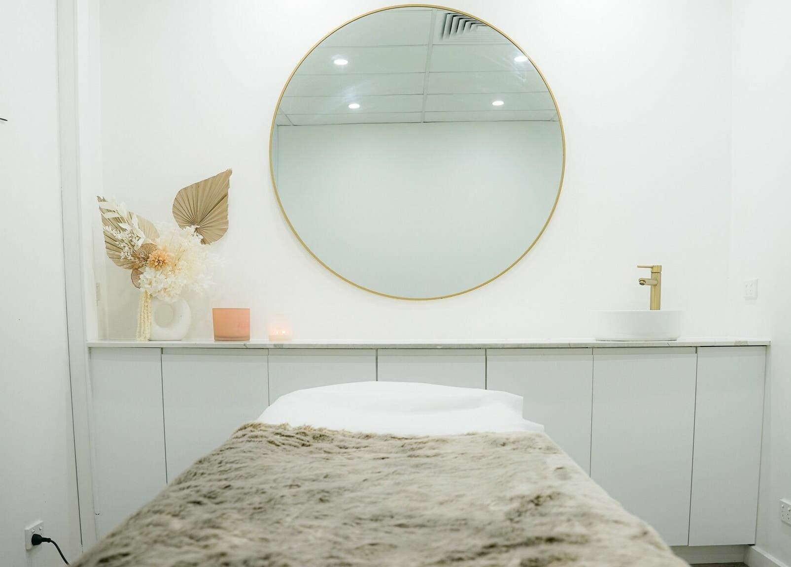 Elegant treatment room at Skin and Things By Kat - The Scalp Spa Bankstown in Bankstown, New South Wales, AU.