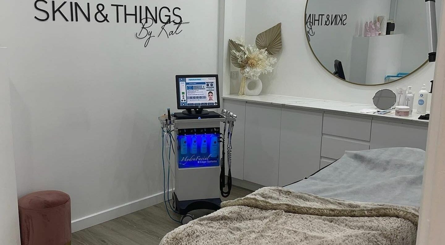 Relaxing treatment room at Skin and Things By Kat - The Scalp Spa Bankstown, New South Wales, AU.