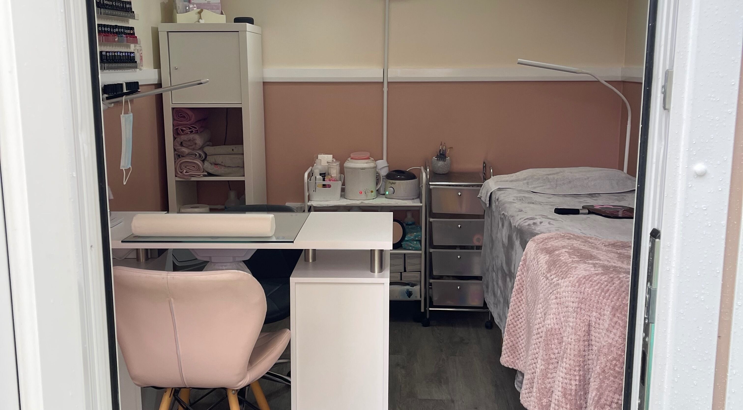 Cozy treatment room at House of Beauty by Tanya, Peterborough, England, GB, offering a serene spa experience.