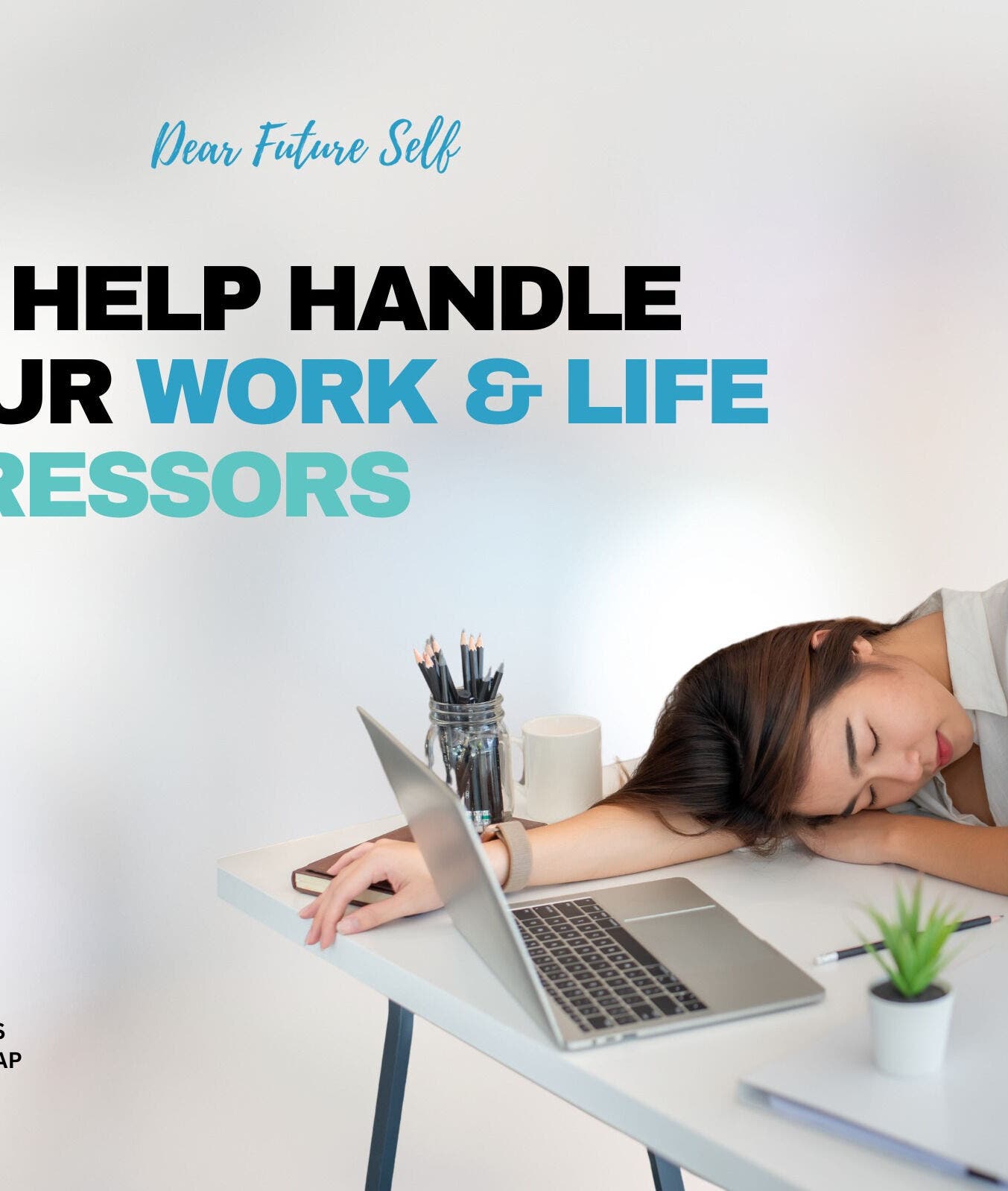 Woman resting head on desk at DFS Consulting PH, San Juan, Metro Manila, PH offering stress management services.