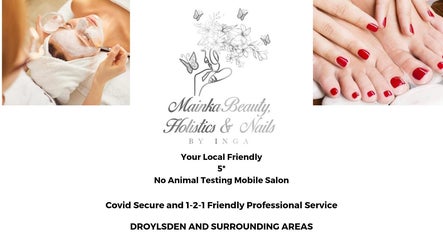 Facial and nail care at Mainka Beauty, Holistics & Nails by Inga, Manchester, England, GB.