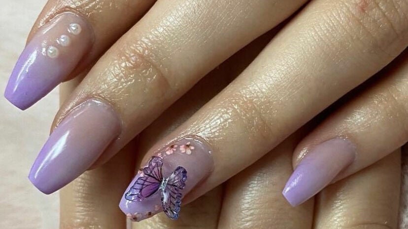 Top 30 Prettiest Lavender Nail Design Ideas (2023 Update) | Lavender nails,  Nails, Lilac nails