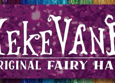 KekeVanB Original Fairy Hair sign at Brylah Fashions in Lady Lake, Florida, US with colorful hair strands.