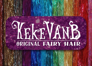 KekeVanB Original Fairy Hair displayed at Brylah Fashions, Lady Lake, Florida, US, showcasing vibrant colors.