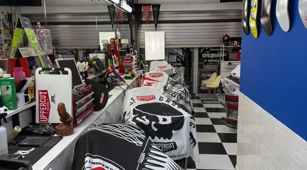 JWFTR barber shop with sleek design and barber chairs, located in Singapore, Singapore, SG.