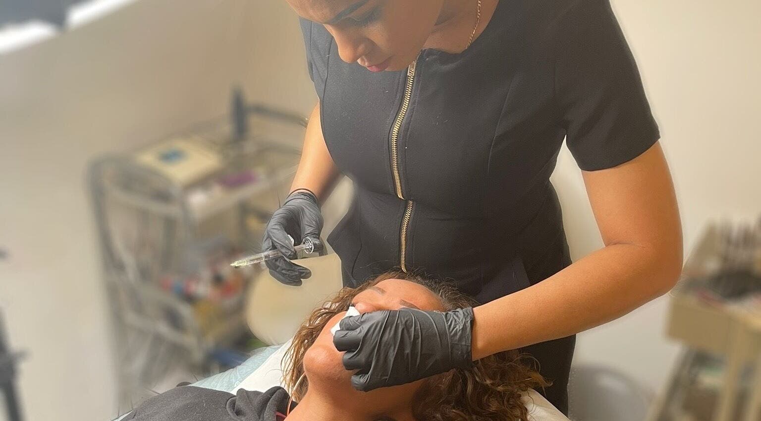 Professional aesthetic treatment at Serenity Aesthetic Clinic, Kempston, England, GB. Expert care and results.