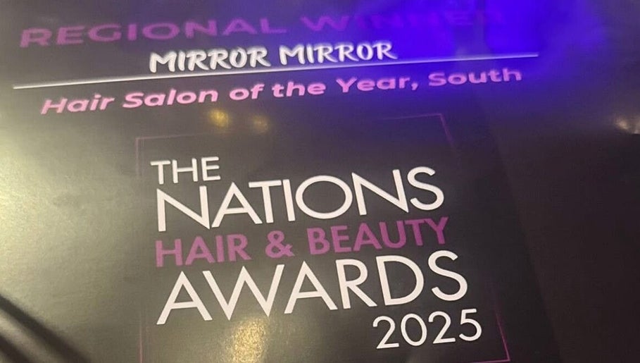 Mirror Mirror Hair Studio in Malmesbury, England, wins Hair Salon of the Year, South at Nations Hair & Beauty Awards 2025.