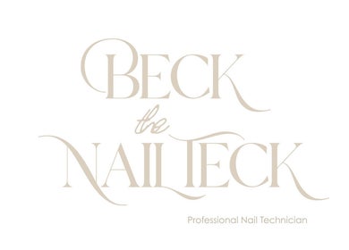 Beck the Nail Teck logo in elegant script, Dartford, GB location.