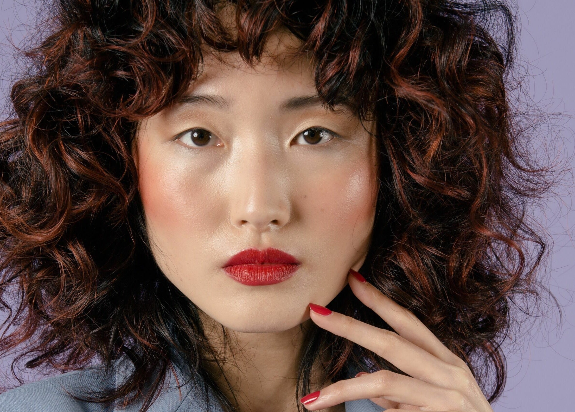 Elegant curly hairstyle at Marc-Antoine Hairstudio Gallery, Berlin, Berlin, DE.