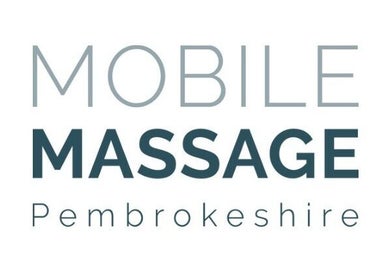 Logo of Mobile Massage Pembrokeshire in Haverfordwest, Wales, GB with elegant typography.