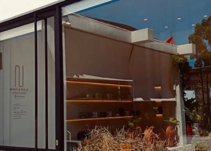 Chic facade of Fields of Yarrow Uluwatu in Bali, Bali, ID, offering a tranquil escape in a sleek, modern setting.