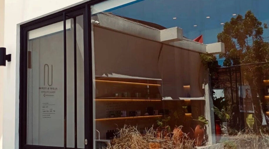 Chic facade of Fields of Yarrow Uluwatu in Bali, Bali, ID, offering a tranquil escape in a sleek, modern setting.