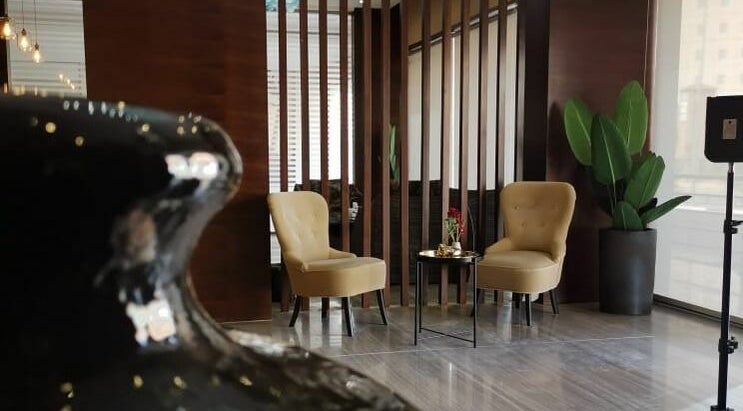 Cozy seating area at Golden Time Al Ahsaa جولدن تايم الأحساء, Al Mubarraz, Eastern Province, SA.