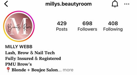 Milly’s beauty room image 2
