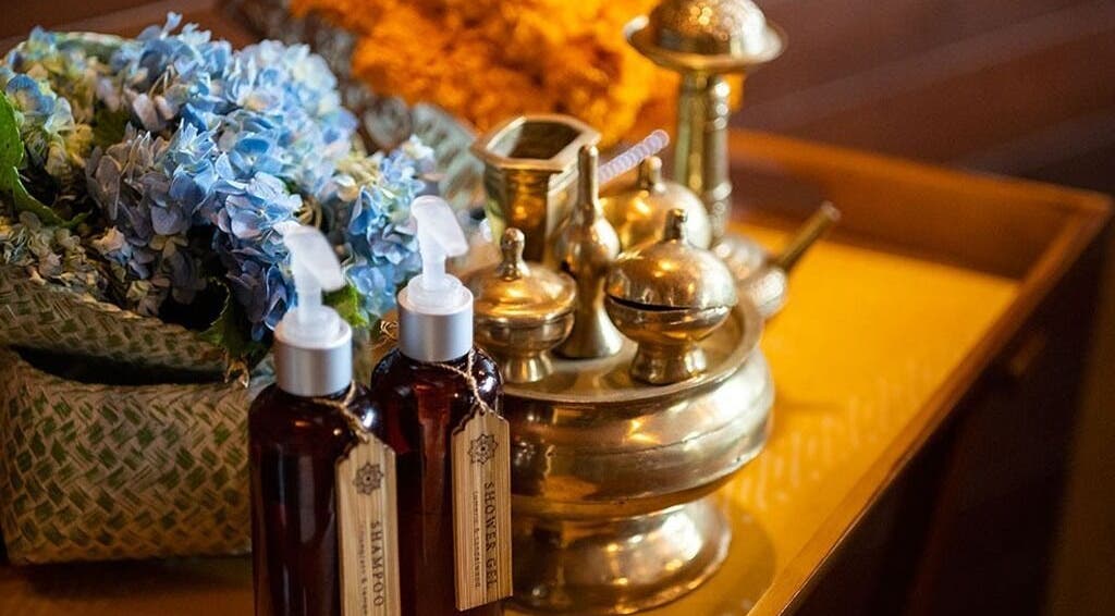 Elegant spa essentials at Tejas Spa At Adiwana Resort Jembawan, Bali, Bali, ID, enhancing wellness ambiance.