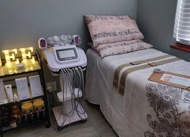 Serene treatment room at Elle Esthetics Brackenfell, Cape Town, Western Cape, ZA with modern equipment.