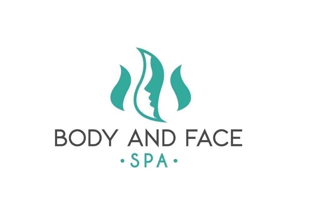 Logo of Body and Face Spa in Guelph, Ontario, CA, featuring a stylized face design.