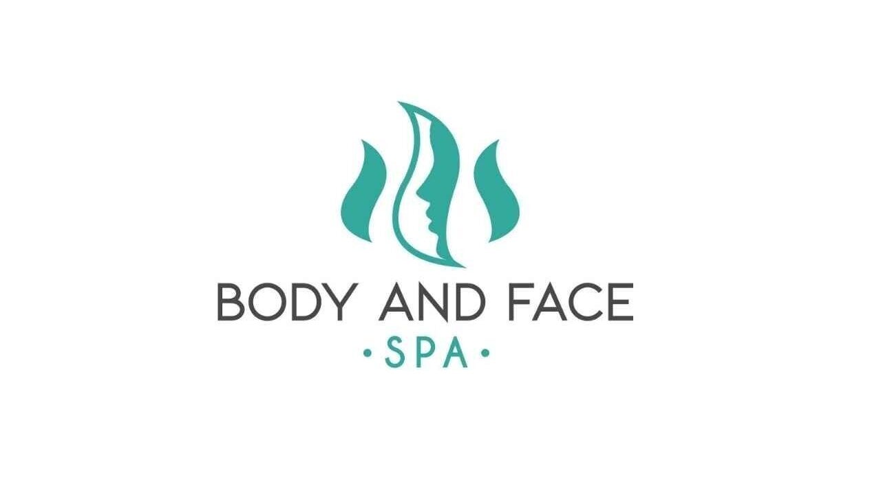 Logo of Body and Face Spa in Guelph, Ontario, CA, featuring a stylized face design.