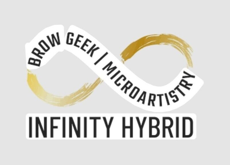 Brow Geek Microartistry Infinity Hybrid logo at M.B.C. Beauty Clinic, Gateshead, England, GB.