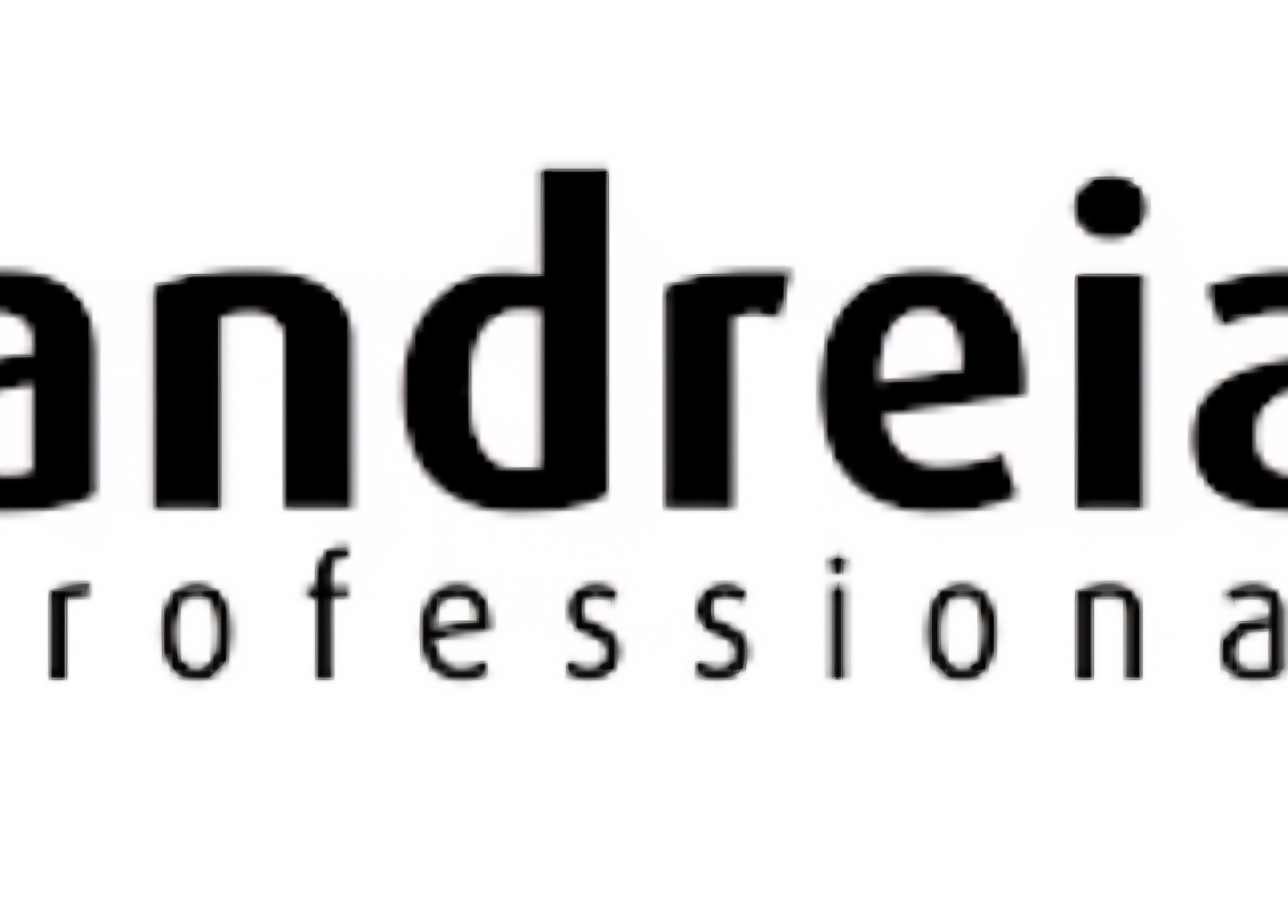 Andreia Professional logo featured at M.B.C. Beauty Clinic, Gateshead, England, GB.
