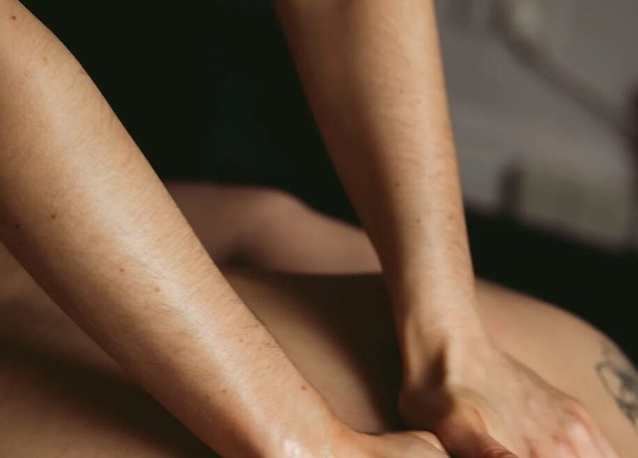 Relaxing massage session at The Little Gem Spa Massage, North Perth, Western Australia, AU.
