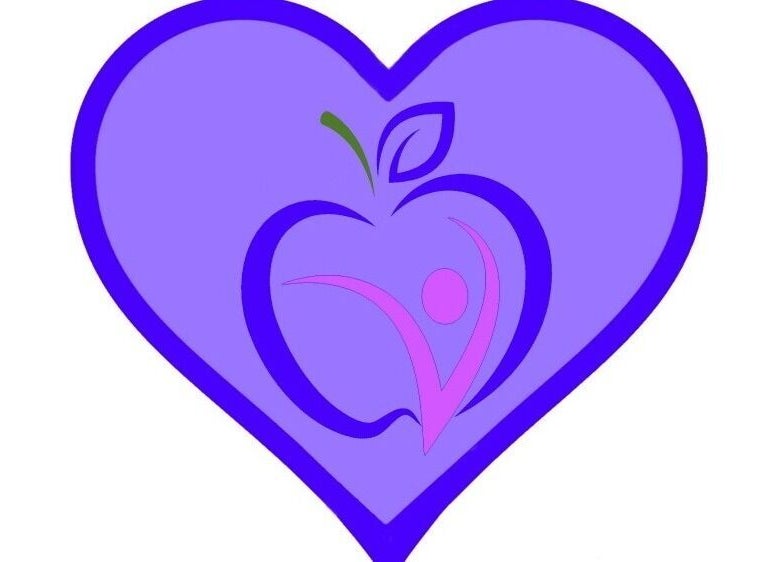Logo of Heart Mind and Soul displaying a purple heart design at Clacton-on-Sea, England, GB.