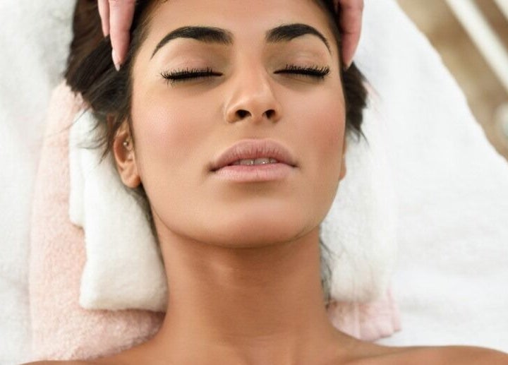 Relaxing facial massage at Heart Mind and Soul, Clacton-on-Sea, England, GB promotes tranquility and rejuvenation.