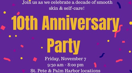 Join The Wax Pot - St Pete in St. Petersburg, Florida, US, for their 10th Anniversary Party celebration!