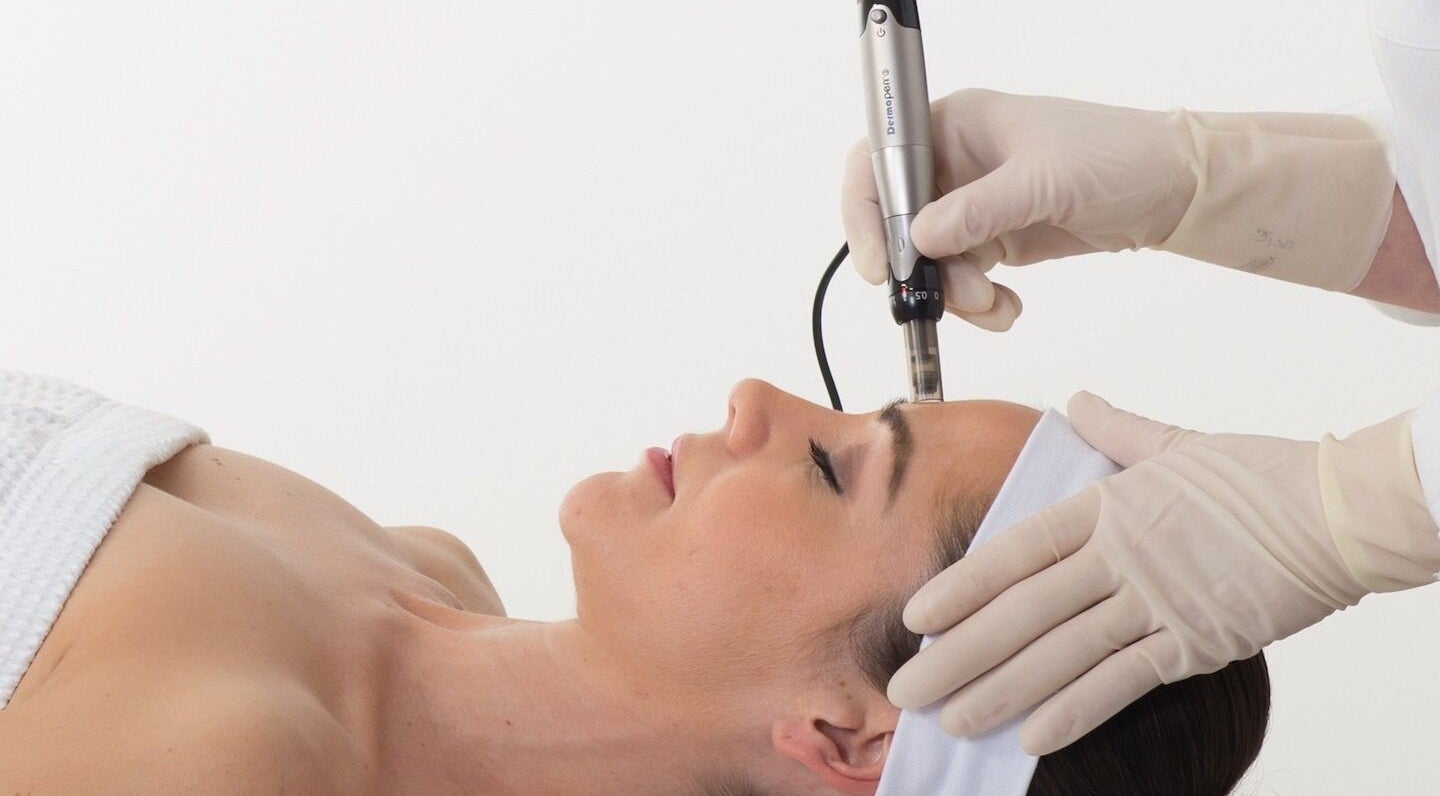 Microneedling at Halo Grooming Studio in Cape Town, Western Cape, ZA for rejuvenating skin care.