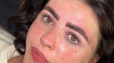 Expertly styled brows at Elegance Lash and Brow Studio, Falmouth, England, GB. Achieve your ideal brow shape.