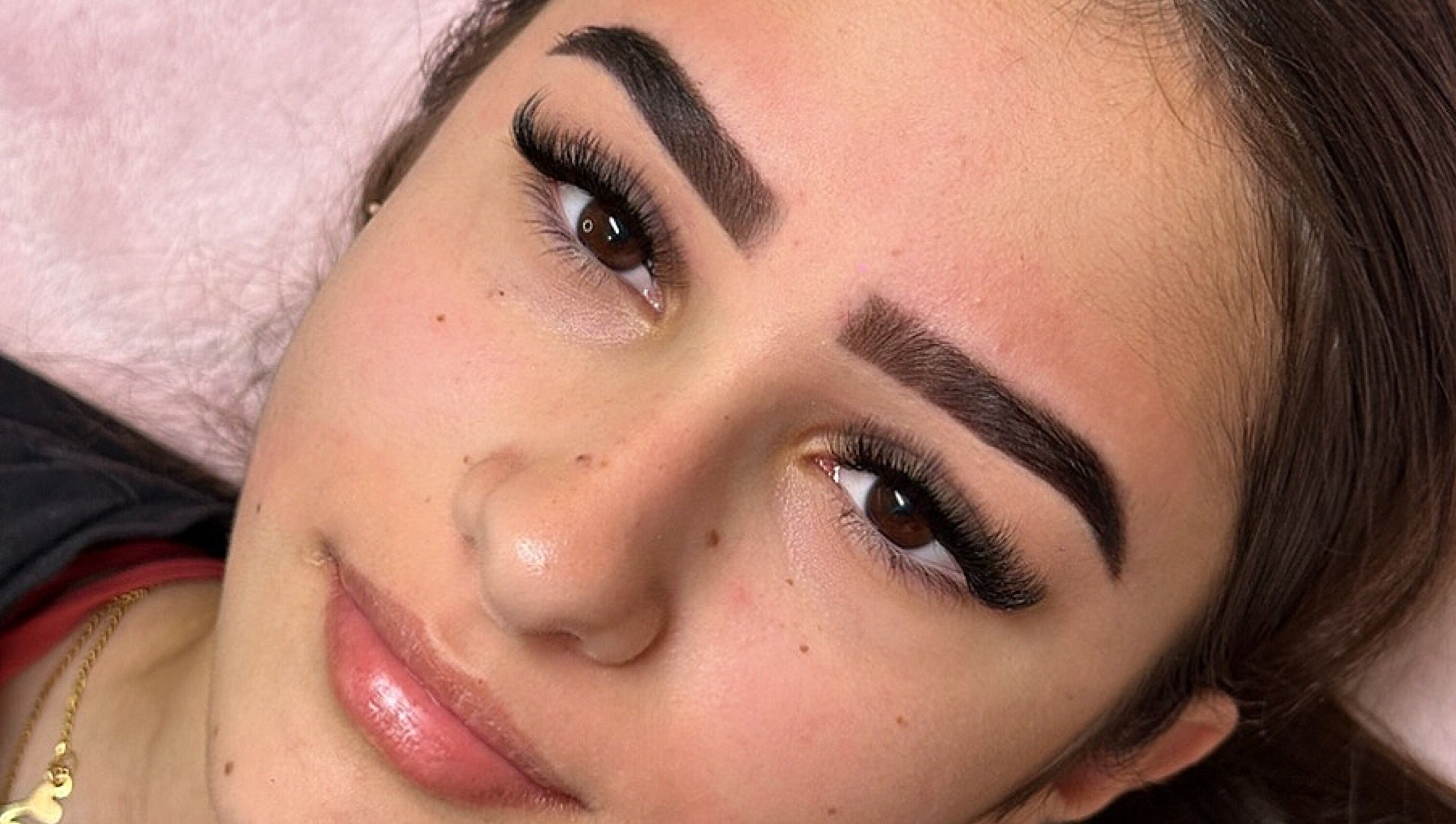 Professional eyebrow and eyelash style at Cheshmak Studio, Nollamara, Western Australia, AU.