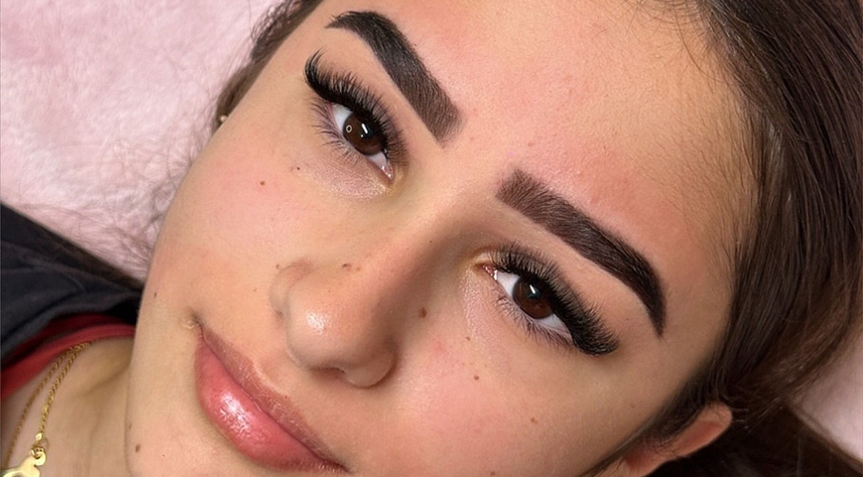 Professional eyebrow and eyelash style at Cheshmak Studio, Nollamara, Western Australia, AU.