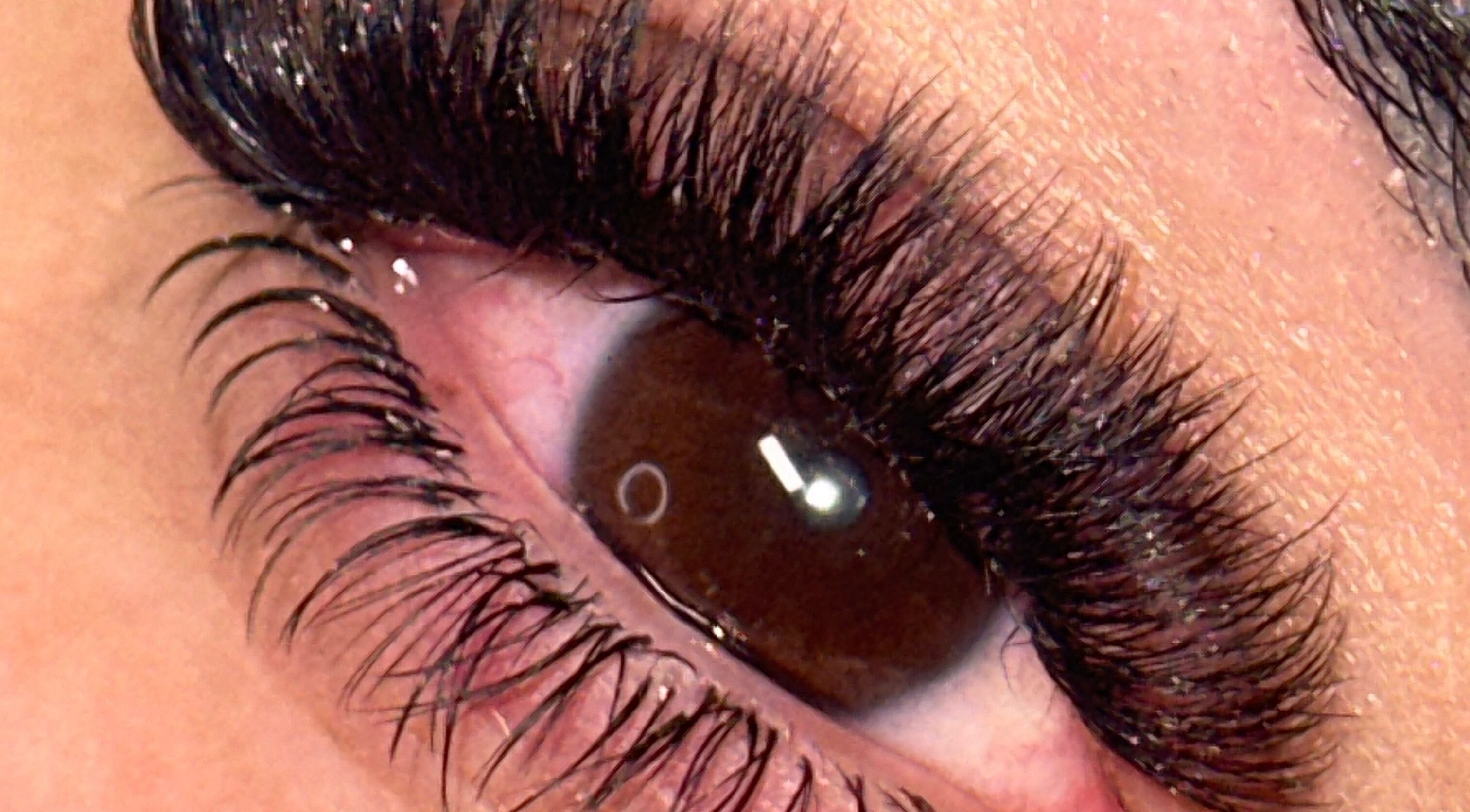 Close-up of stunning eyelashes, Cheshmak Studio, Nollamara, Western Australia, AU.