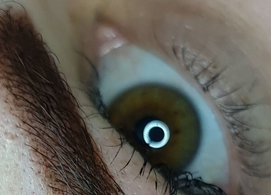 Close-up of microbladed eyebrow at Trivine PMU, Pretoria, Gauteng, ZA, showcasing detailed beauty enhancement.